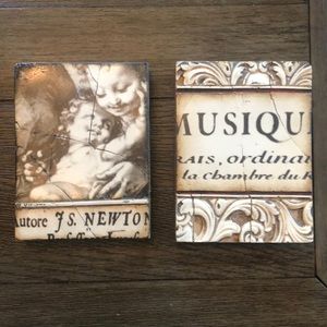 Sid Dickens Tiles -Set of 2